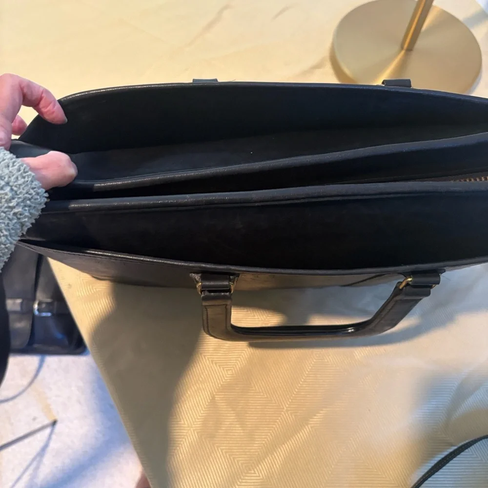 Vintage Coach Bonnie Cashin Slim Unisex Briefcase/Laptop Bag - Picture 9 of 13